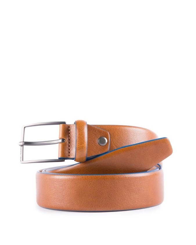 Cinture PIQUADRO - Cintura 35 mm in pelle con fibbia ad