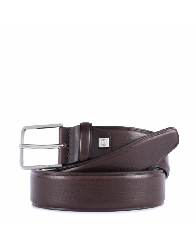 Cinture PIQUADRO - Cintura 35 mm in pelle con fibbia ad