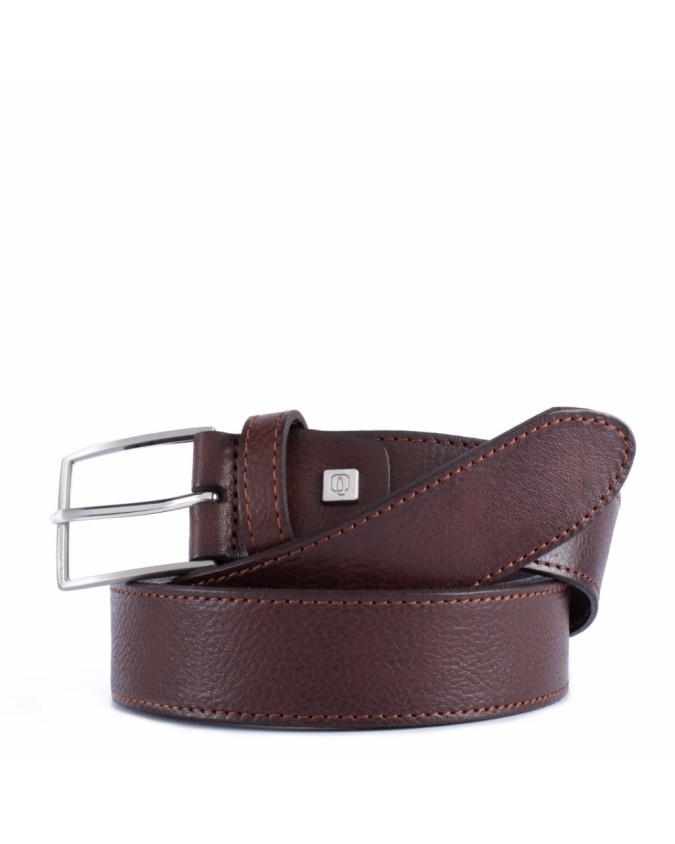 Cinture PIQUADRO - Cintura 35 mm in pelle con ardiglione -