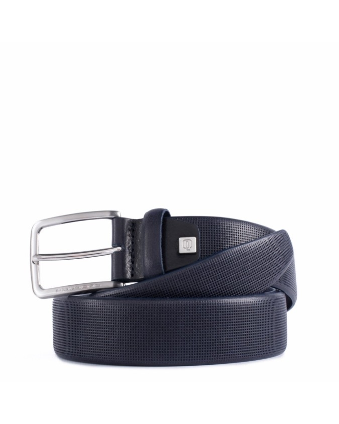 Cinture PIQUADRO - Cintura 35 mm in pelle stampata con