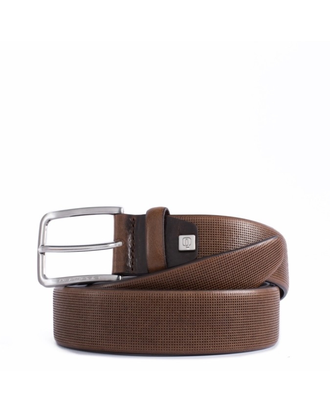 Cinture PIQUADRO - Cintura 35 mm in pelle stampata con