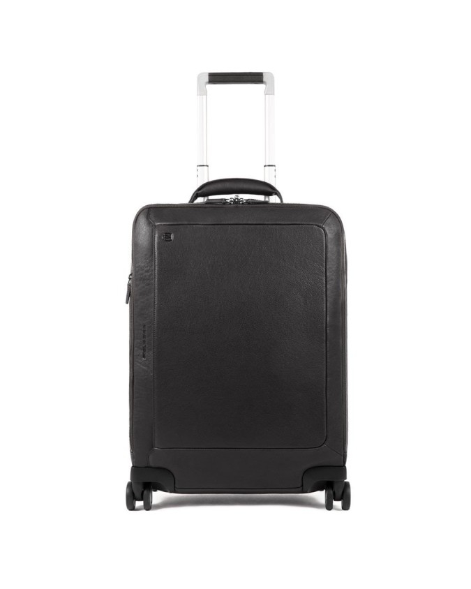 Piquadro Trolley bagaglio a mano porta PC 15,6 e porta iPad® Black Square  - BV5004B3BM | Studioarch.com