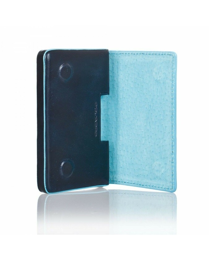 Custodia tablet blu in pelle - Porta Ipad pelle Made in Italy