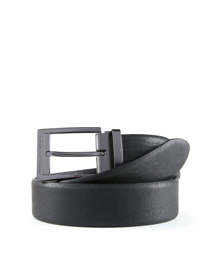 Cinture Piquadro - Cintura da uomo 35mm in pelle con fibbia a