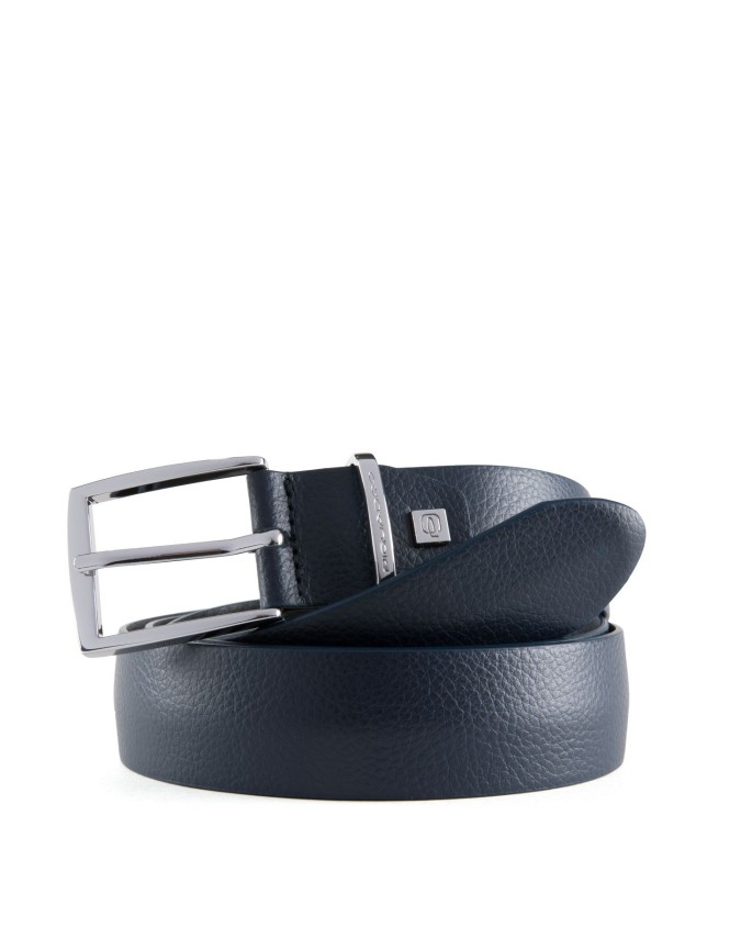 Cinture Piquadro - Cintura in pelle con fibbia ad ardiglione 35