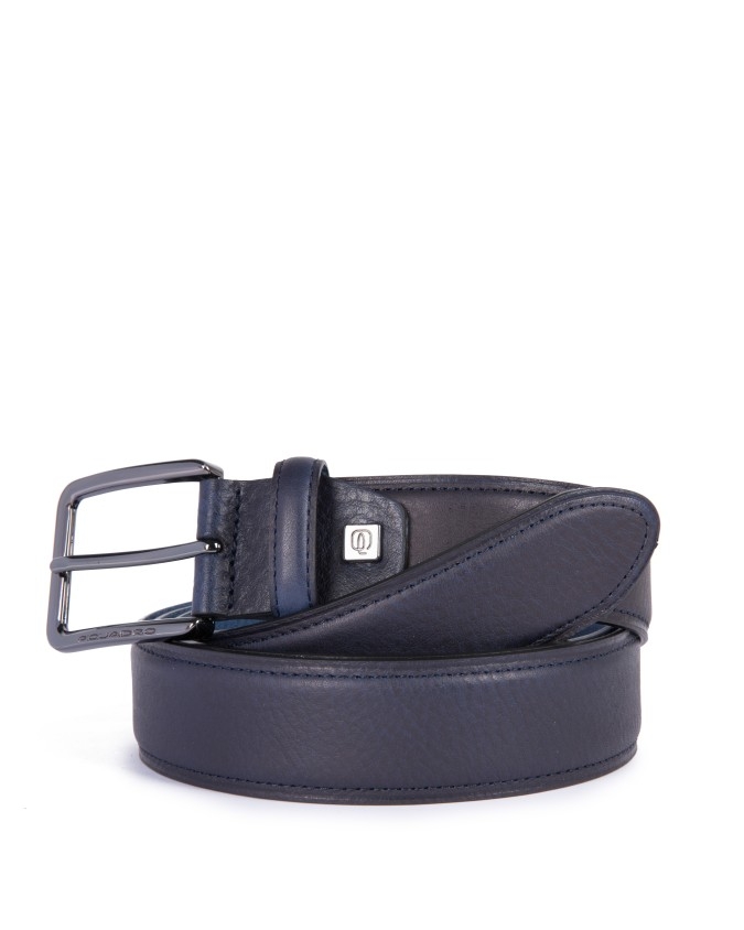 Cinture Piquadro - Cintura 35mm in pelle con fibbia ad