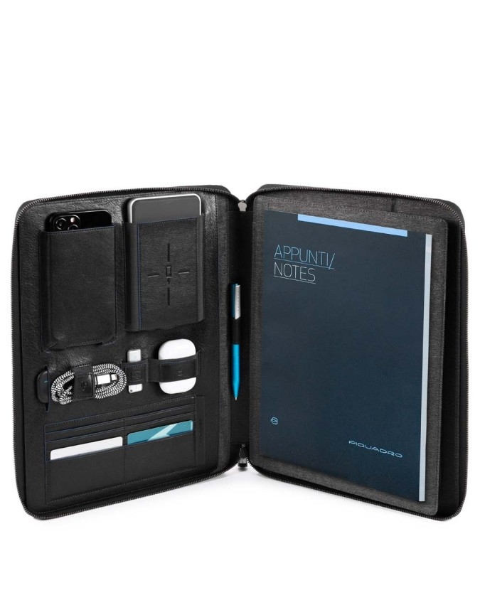 Piquadro - Portablocco e porta iPad® Pro 12,9 in pelle B2 Special