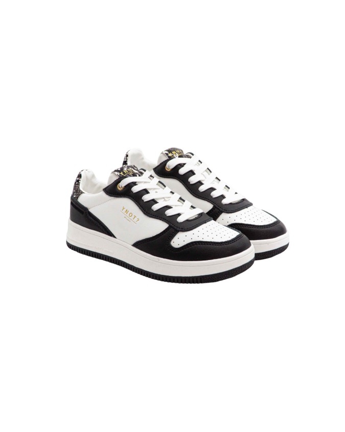 Ynot - Sneakers donna in ecopelle con lacci New York
