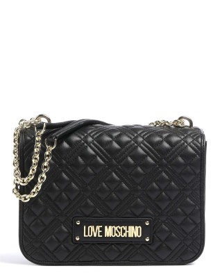 Love Moschino - Borsa a spalla e a tracolla in ecopelle Matelassè Quilted