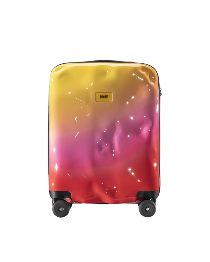 Crash Baggage - Trolley cabina in policarbonato 4 Ruote 55 cm Lunar