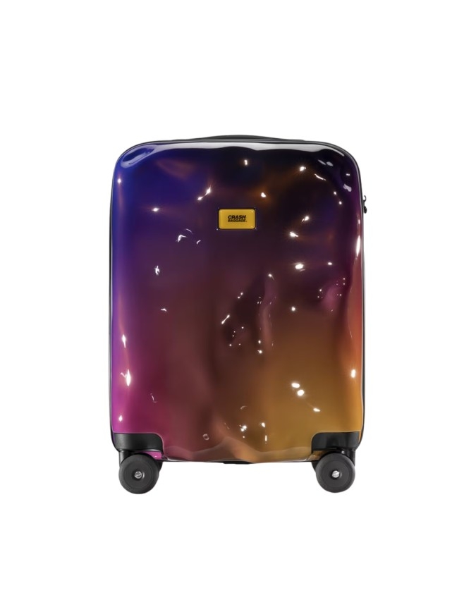 Crash Baggage - Trolley cabina in policarbonato 4 Ruote 55 cm Lunar