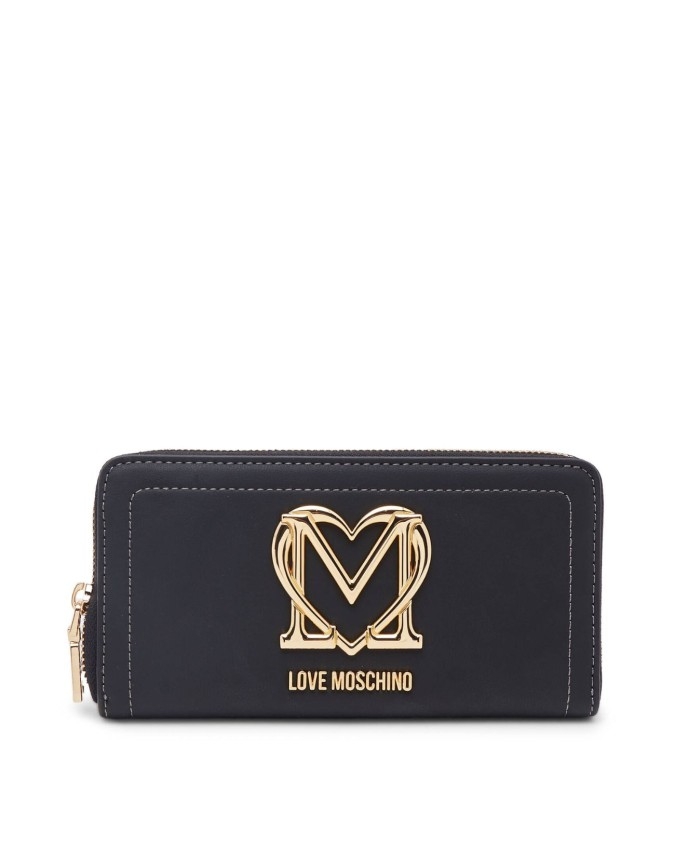 Love Moschino - Portafoglio donna in ecopelle con logo grande