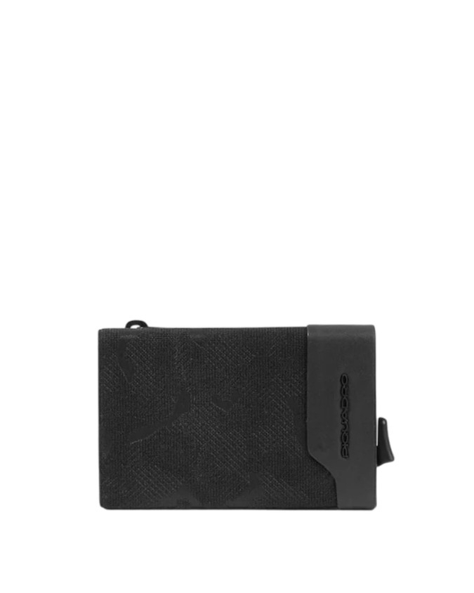 Piquadro - Compact wallet porta monete con sliding system FX