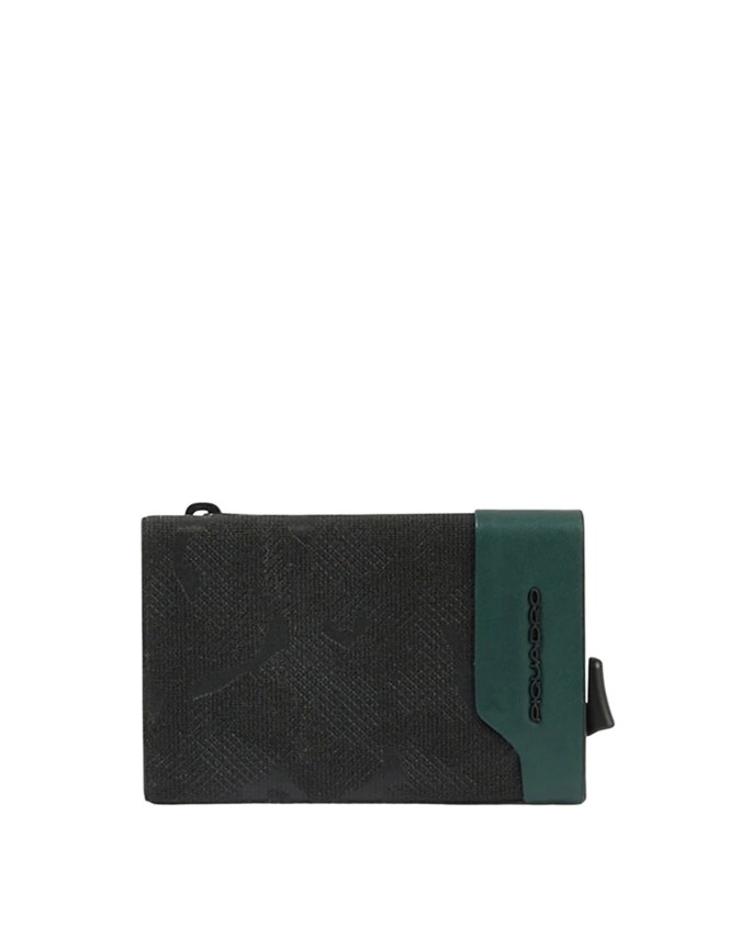 Piquadro - Compact wallet porta monete con sliding system FX