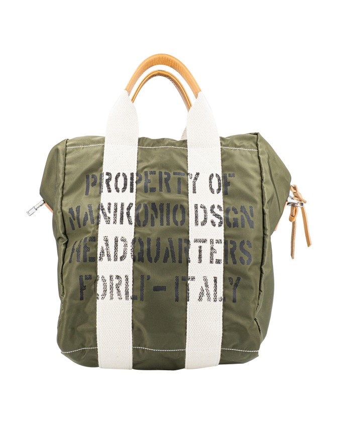 Manikomio Design - Borsa in nylon con tracolla Avitor's Kit Bag Fly Vela