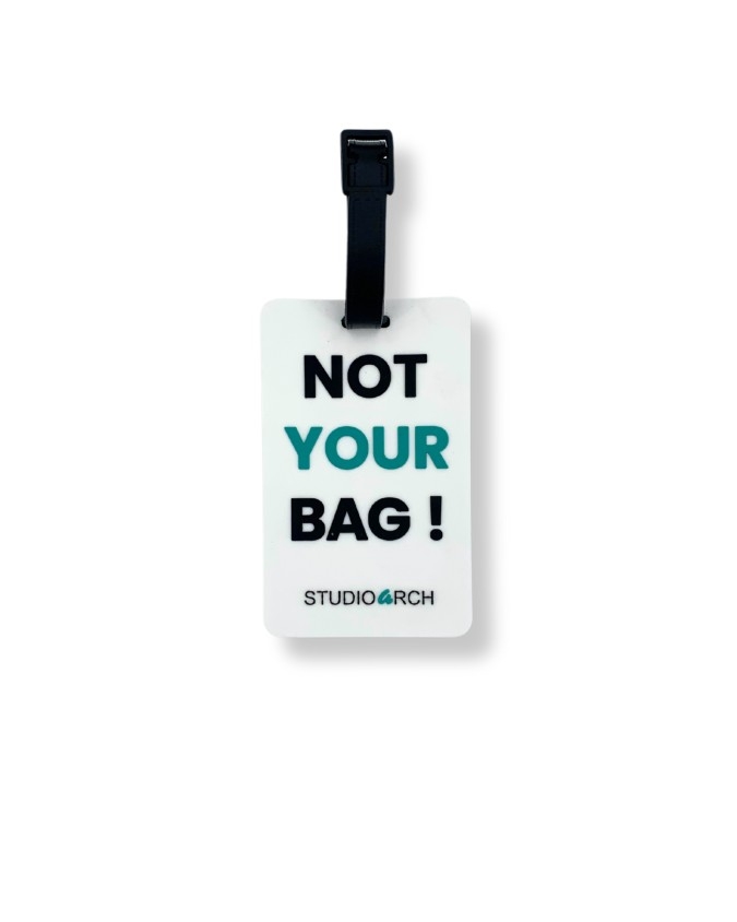 Etichetta Porta Indirizzo "Not Your Bag"