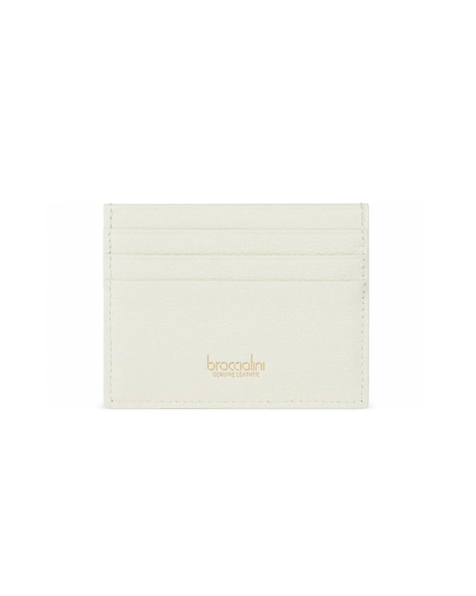 Braccialini - Porta carte di credito in pelle Basic