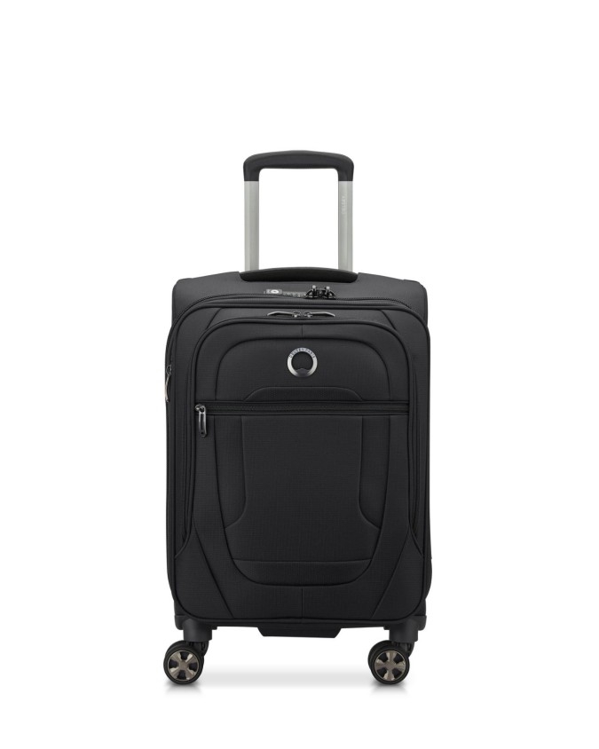 Delsey - Trolley cabina slim in poliestere 4 ruote 55 cm Helium DLX
